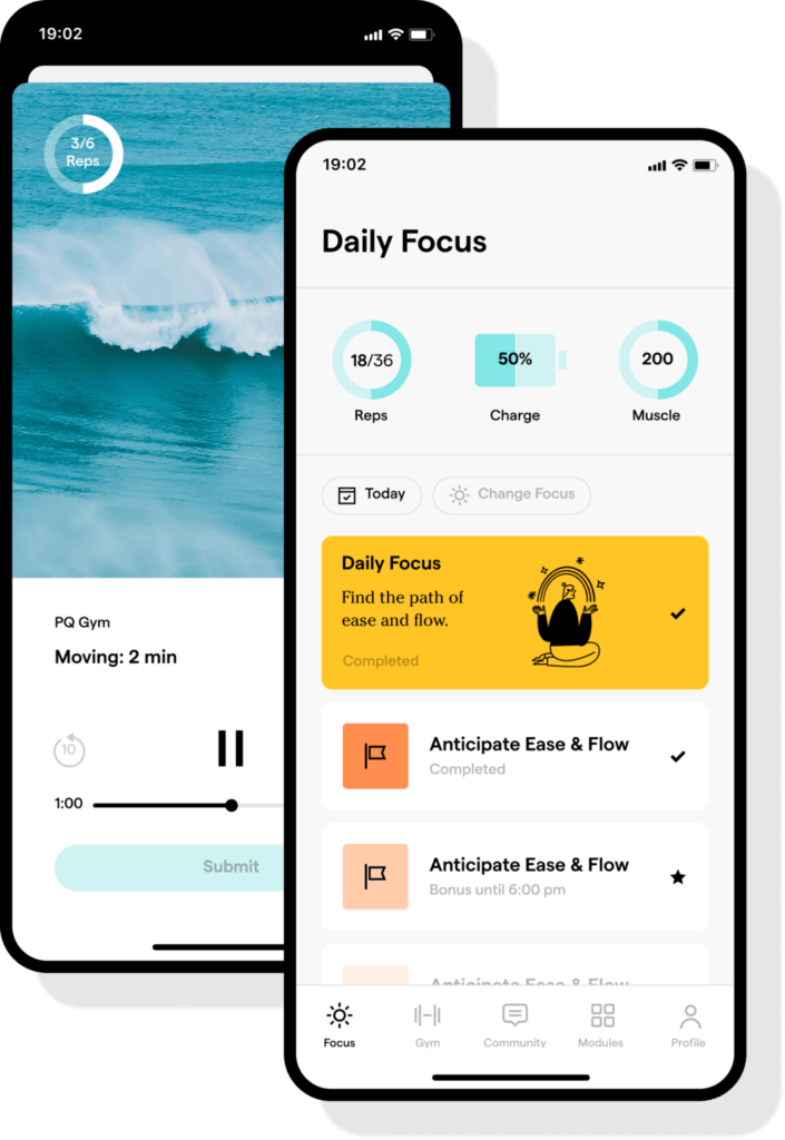 Positive Intelligence-app-daily-focus